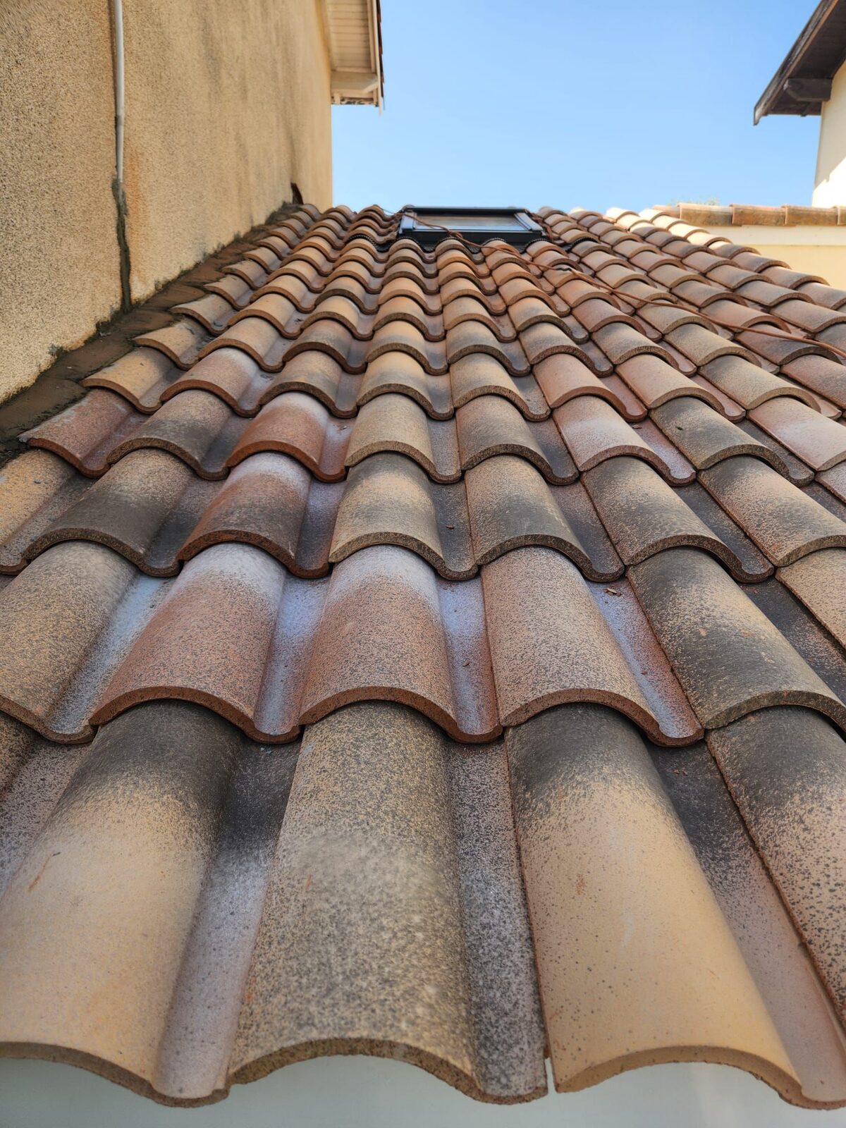 Couverture neuve en tuiles canal